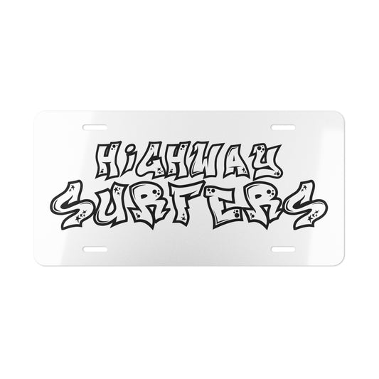 HIGHWAYSURFERS WHITE "OG" PLATE