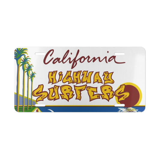 HIGHWAYSURFERS "SUNSET" CALIFORNIA PLATES