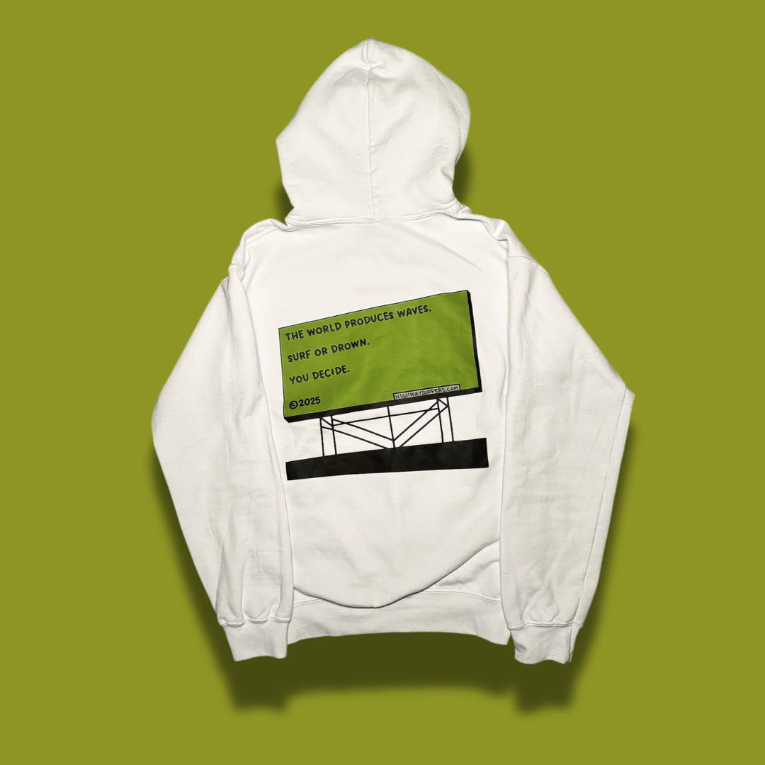 SURF OR DROWN HOODIE - LIMITED EDITION 1 OF 10