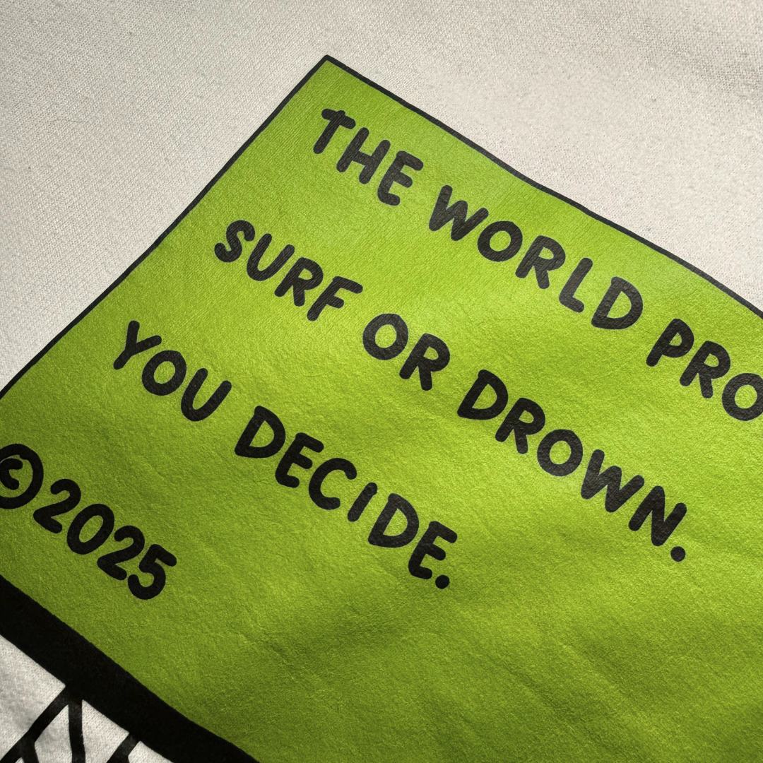 SURF OR DROWN HOODIE - LIMITED EDITION 1 OF 10